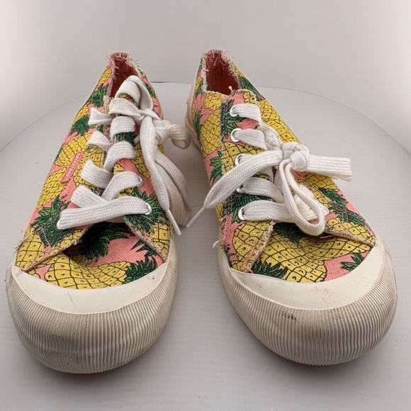 Rocket Dog Pineapple Print Slip On Sneakers - Women's Size 8.5 - Canvas - Picture 1 of 10
